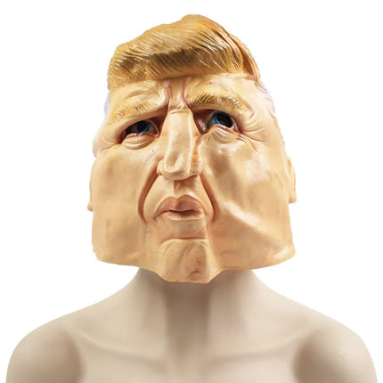 Donald Trump Mask Costume Party Celebrity Rubber Latex Mask Halloween President.