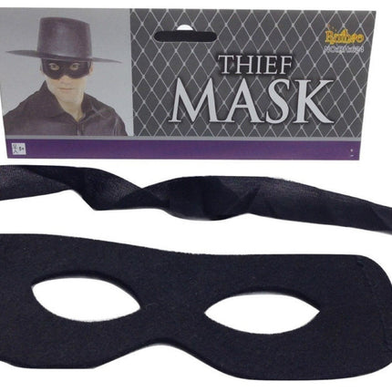 THIEF MASK Burglar Bandit Pirate Halloween Costume Fancy Dress Robber.
