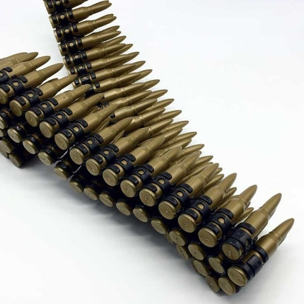 BULLET BELT Plastic Bandolier Costume Party Commando Army Gangster Soldier Ammo Cowboy.
