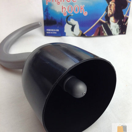 PIRATE HOOK Captain Hand Halloween Fancy Dress Up Costume Swashbuckler.