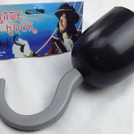 PIRATE HOOK Captain Hand Halloween Fancy Dress Up Costume Swashbuckler.