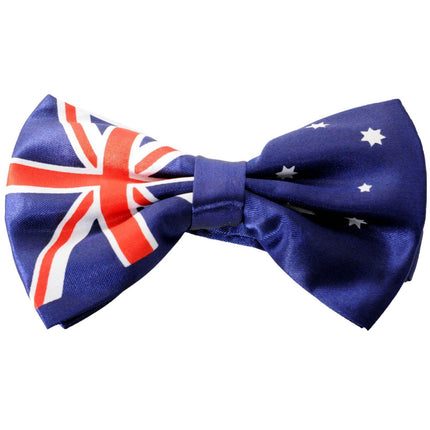 12x Australian Flag Bow Tie – Patriotic Accessory Australia Day.