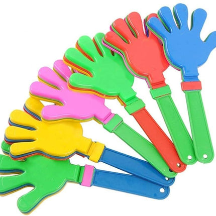 10x Hand Clappers Plastic Kids Toy Party Flapper Novelty Cheering Toys Bulk.