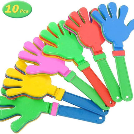 10x Hand Clappers Plastic Kids Toy Party Flapper Novelty Cheering Toys Bulk.