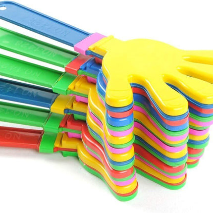 10x Hand Clappers Plastic Kids Toy Party Flapper Novelty Cheering Toys Bulk.