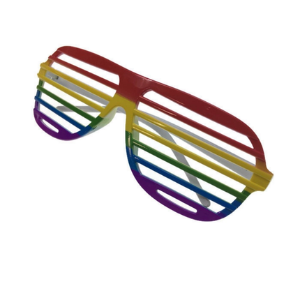 12x RAINBOW GLASSES Sunglasses Mardi Gras Gay Pride LGBT Party Costume BULK.
