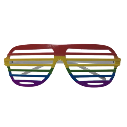 12x RAINBOW GLASSES Sunglasses Mardi Gras Gay Pride LGBT Party Costume BULK.