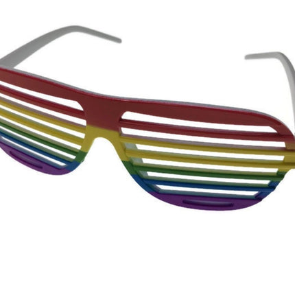 12x RAINBOW GLASSES Sunglasses Mardi Gras Gay Pride LGBT Party Costume BULK.