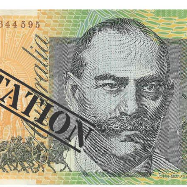 100 Dollar Australian Souvenir Note Pad Fake AUD Money - 1 Pack of 50 Sheets.