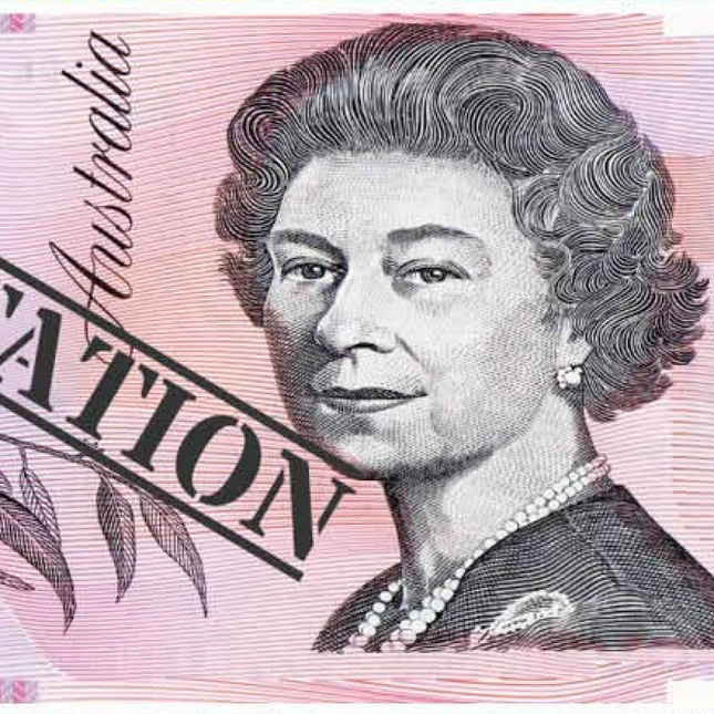 5 Dollar Australian Souvenir Note Pad Fake AUD Money - 1 Pack of 50 Sheets.
