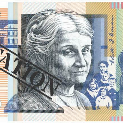 50 Dollar Australian Souvenir Note Pad Fake AUD Money - 1 Pack of 50 Sheets.