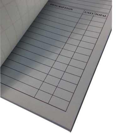 ORDER BOOK 50 Page Duplicate Restaurant Docket Carbonless Take Away.