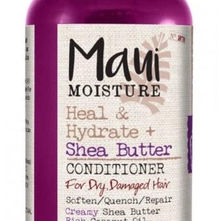 Maui Moisture Heal and Hydrate + Shea Butter Conditioner 100ml for Dry Damaged Hair.