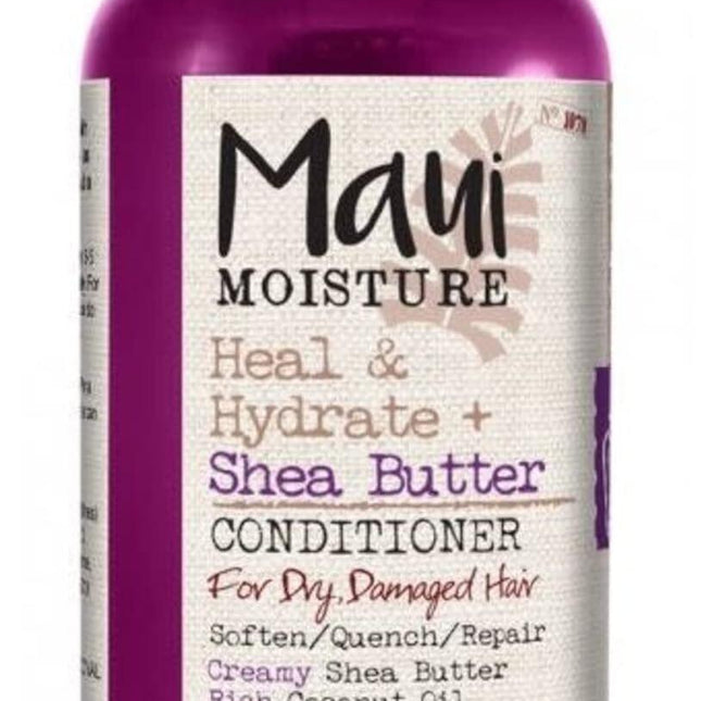 Maui Moisture Heal and Hydrate + Shea Butter Conditioner 100ml for Dry Damaged Hair.