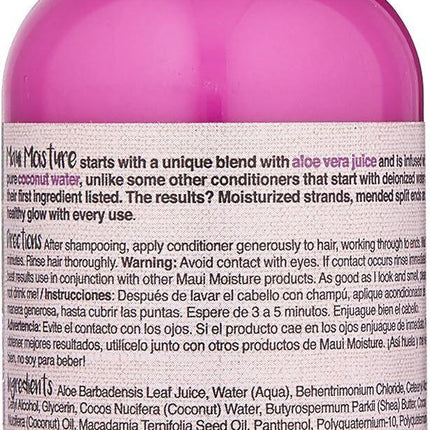 Maui Moisture Heal and Hydrate + Shea Butter Conditioner 100ml for Dry Damaged Hair.