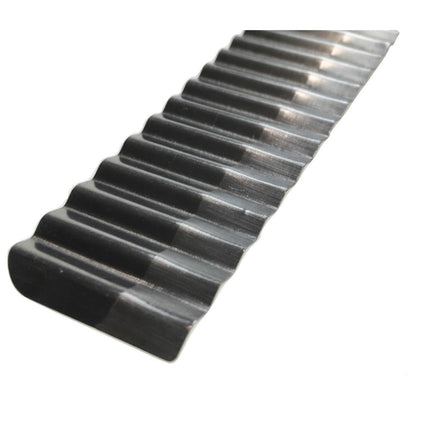 JELLY KNIFE Stainless Steel Blade Cooked Potato Vegetable Crinkle Wavy Cutter Slicer.