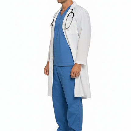 Plus Size Mens Doctor Costume King Big & Tall Party Hospital Fancy Dress.