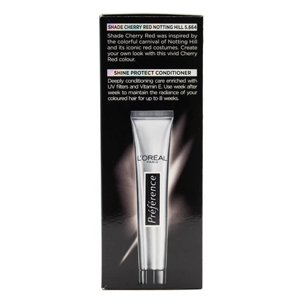 LOreal Paris Preference Vivids Permanent Hair Colour Cherry Red 5.664.