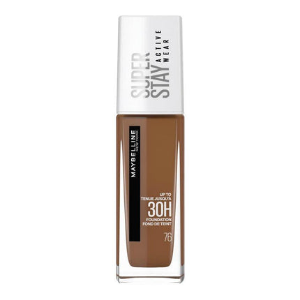 Maybelline Super Stay 30H Active Wear Foundation 30ml 76 TRUFFLE.