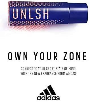 Adidas 50ml For Him Natural Spray UNLSH Charge Culture Of Sports Cologne.