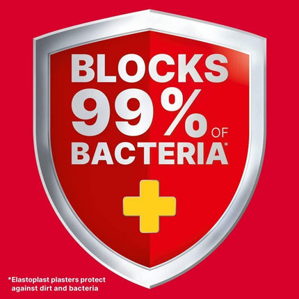 Elastoplast Fabric Extra Flexible Plaster, Pack of 40.