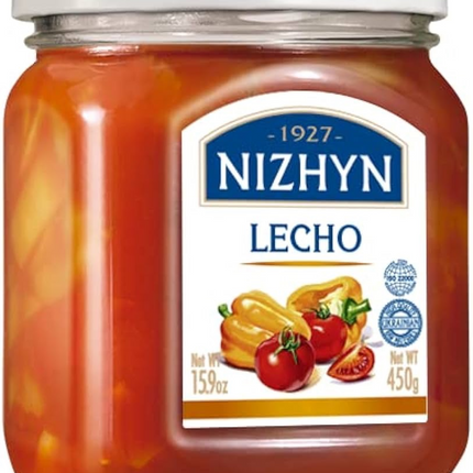 450g Ukrainian Roasted Capsicum Peppers & Tomato Relish Spread Lecho.