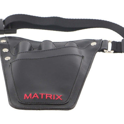 MATRIX Leather Tool Belt Barber Hairdressing Pouch Scissor Waist Pouch Bag.