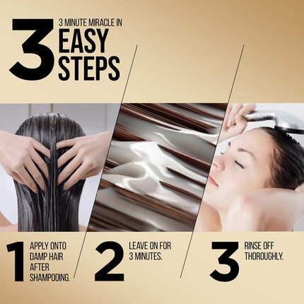 Pantene 400ml 3 Minute Miracle Colour w Oxiblock Intensive Conditioner.