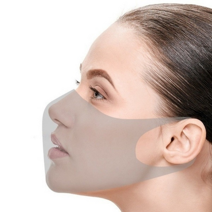 SUMMER Reusable Breathable Face Mask Mouth Mask Anti Dust Haze Protective in Black.