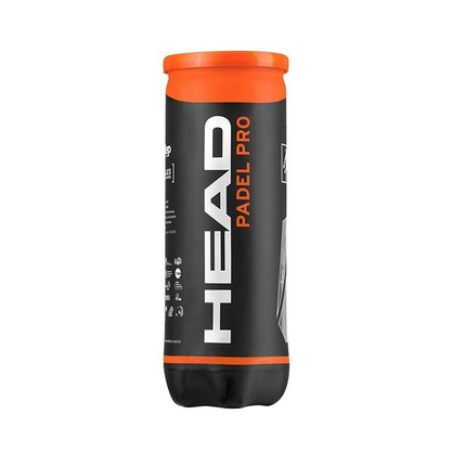 1 Can of Head Padel Pro WPT - 3 Balls.