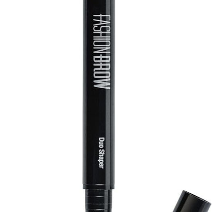 Maybelline New York Natural Eye Brow Duo 2 in 1 Pencil & Powder - Deep Brown.