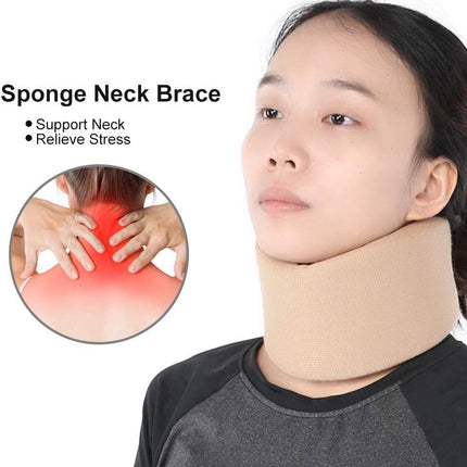Neck Support Soft Sponge Neck Brace Protection Unisex Cervical Collar Support.