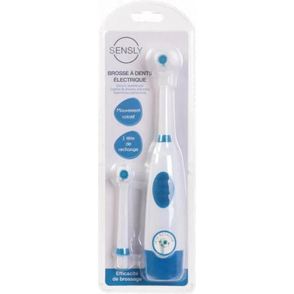 SENSLY Electric Toothbrush Dual Battery Operated Adults - Assorted Colours.