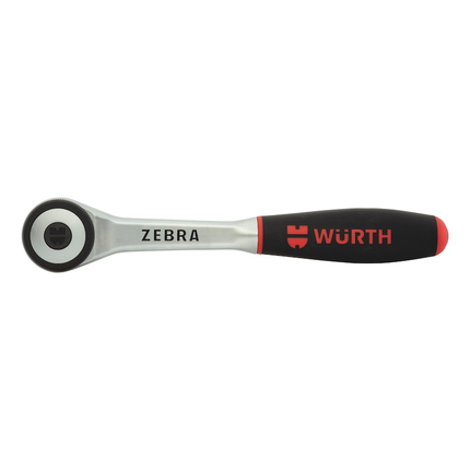 Würth Zebra Reversible Ratchet 1/2 Inch with 360° Rotating Twist Handle.