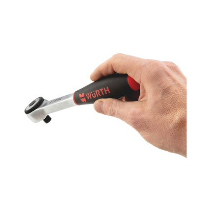 Würth Zebra Reversible Ratchet 1/2 Inch with 360° Rotating Twist Handle.