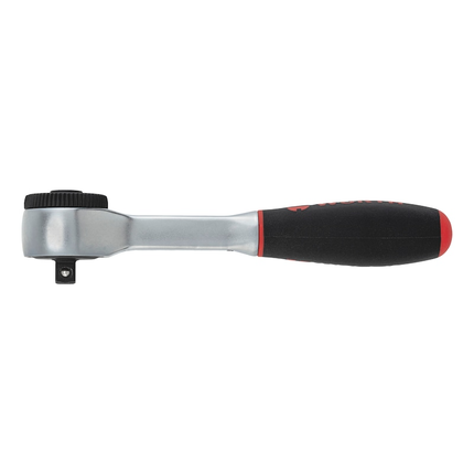 Wurth 1/4" Reversible Ratchet Wrench 360 Degree Twist Handle Chrome Vanadium 135mm.