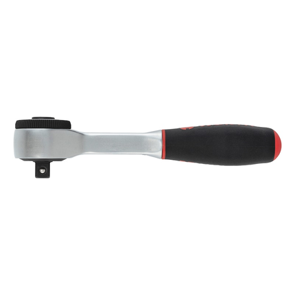 Wurth 3/8" Reversible Ratchet Wrench 360° Twist Handle Chrome Vanadium 175mm DIN 3122.