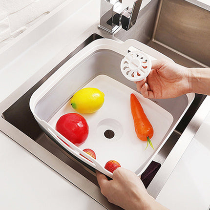 10x Collapsible Strainer Foldable Fruit Veggies Wash Colander Storage Basket.
