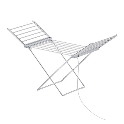 Electric Airer Heated Foldable Clothes Dryer Drying Indoor Folding Rack.