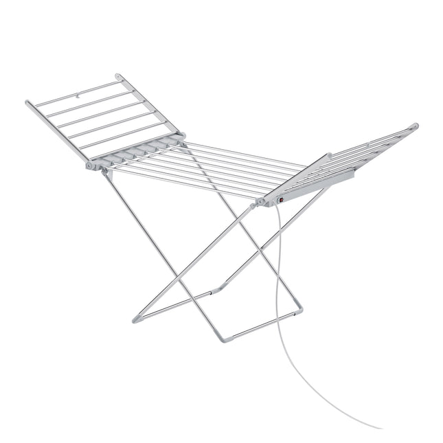 Electric Airer Heated Foldable Clothes Dryer Drying Indoor Folding Rack.