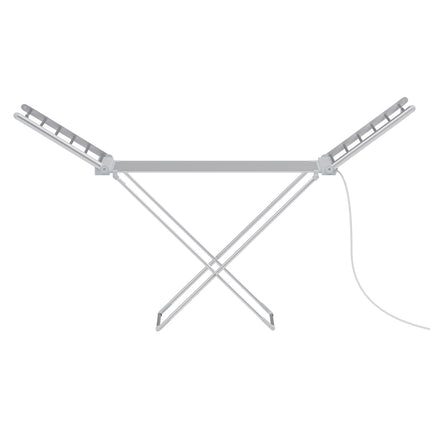 Electric Airer Heated Foldable Clothes Dryer Drying Indoor Folding Rack.