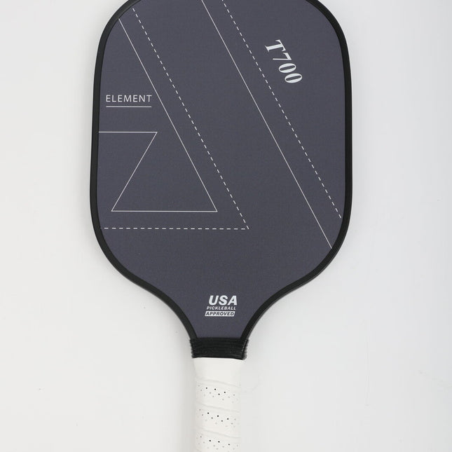 T700 Graphite Carbon Fiber Pickleball Paddles Pickle Ball Racket Racquet in Black.