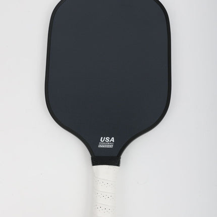 Graphite Carbon Fiber Pickleball Paddles Pickle Ball Racket Racquet in Plain Black.