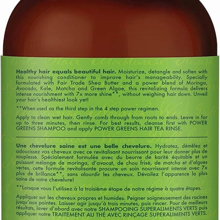 Shea Moisture Moringa & Avocado Power Greens Conditioner 384ml.