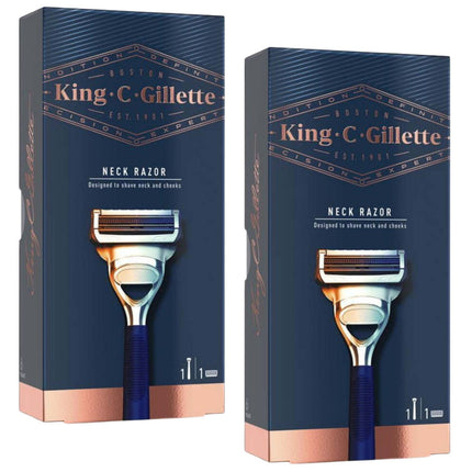 Gillette Razor for Neck & Cheeks - 2 Packs.