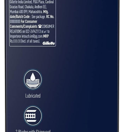 Gillette Razor for Neck & Cheeks - 2 Packs.