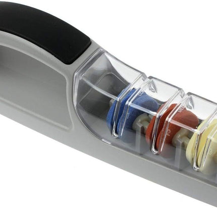 MinoSharp Plus 3-Stage Ceramic Water Sharpener 550/GB for Global Knives Knife.