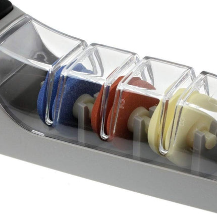 MinoSharp Plus 3-Stage Ceramic Water Sharpener 550/GB for Global Knives Knife.