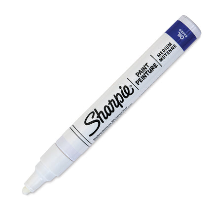 Sharpie Oil-Based Paint Marker in White Medium Point.