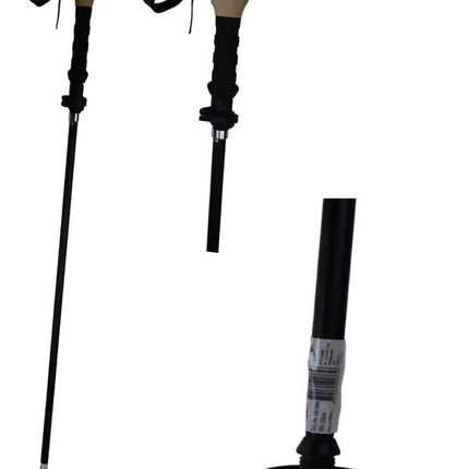 Telescopic Adjustable Hiking Pole Folding Walking Stick Adjustable Trekking 105cm - 125cm.